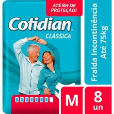 Fralda Geriátrica Cotidian M 8un