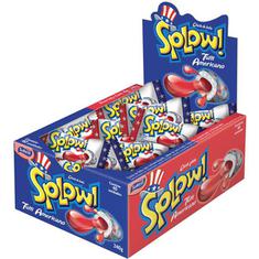Chiclete Tutti Frutti Americano Splow 240g
