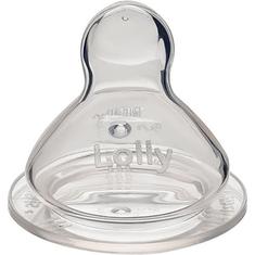 Bico de Silicone Ortodôntico Fluxo M T2 para Mamadeira Mam Lolly
