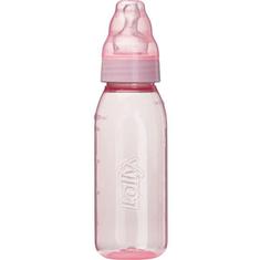 Mamadeira de Silicone Clean Rosa Lolly 220ml