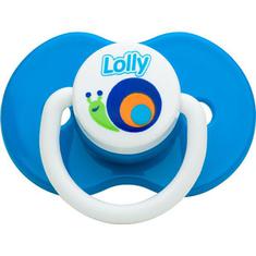 Chupeta de Silicone Ortodôntico Azul T1 Zoo Bona Lolly