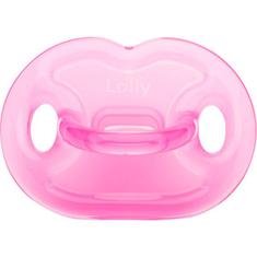 Chupeta de Silicone Ortodôntico Rosa OT2 Lolly