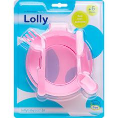 Kit Alimentação Clean Rosa Lolly 3un