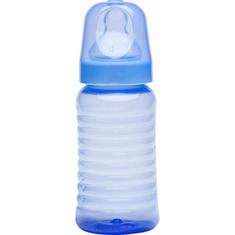 Mamadeira de Silicone Big Clean Azul Lolly 340ml