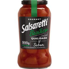 Molho de Tomate Basílico Salsaretti 500g