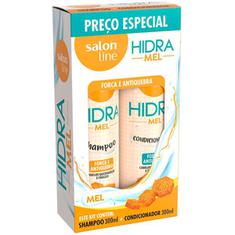 Kit Shampoo + Condicionador Hidra Mel Salon Line 300ml
