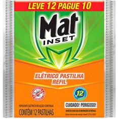 Inseticida Mat Inset Refil Leve 12 Pague 10un.