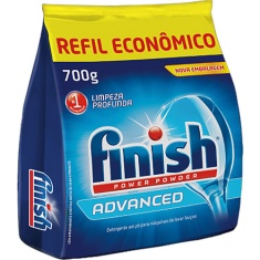 Detergente em Pó para Lava Louças Finish Power Powder Advanced 700g