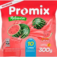 Refresco em Pó Sabor Melancia Promix 300g