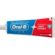 Creme Dental 1-2-3 S/Caixa Oral B 70g
