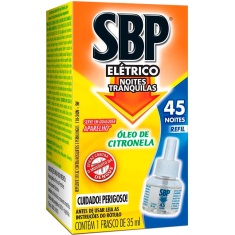 Repelente Líquido Elétrico Refil Óleo de Citronela SBP 35ml