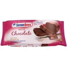 Bolo Sabor Chocolate Seven Boys 250g