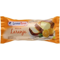 Bolo Laranja Seven Boys 250g