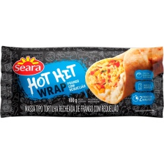 Wrap Frango Com Requeijão Hot Hit Seara 100g