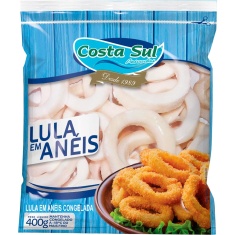 Anéis de Lula Congelados Costa Sul 400g