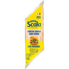Requeijão Cremoso Cheddar Scala Bisnaga 400g
