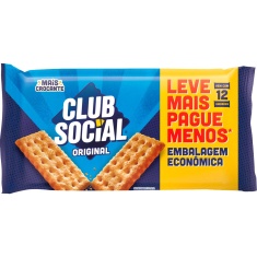 Biscoito Salgado Original Club Social 288g