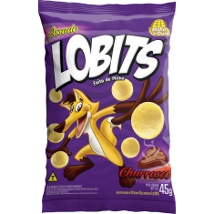 Salgadinho Lobits Churrasco 45g