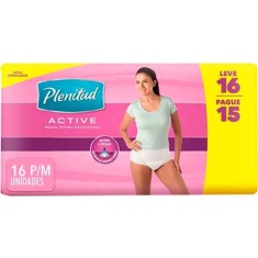 Fralda Geriátrica Plenitud Active Femme P/M 16 un.