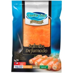 Filé de Salmão Defumado Costa Sul 100g