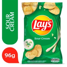 Batata Lays Sour Cream Elma Chips 96g