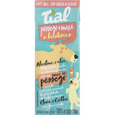Suco Pêssego e Maçã Kids Tial 200ml