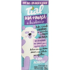 Suco Uva e Maçã Tial 200ml