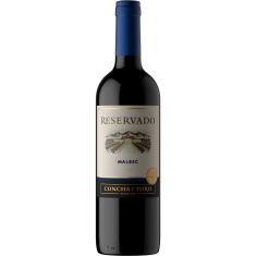 Vinho Chileno Reservado Malbec Concha y Toro 750ml