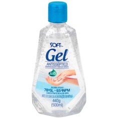 Álcool Gel Antisséptico Aloe Vera Softix 70% 440ml