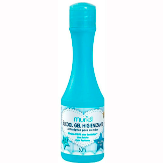 Álcool Gel Antisséptico Azul Muriel 70% 60ml