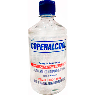 Álcool Gel Antisséptico Bacfree Coperalcool 400g