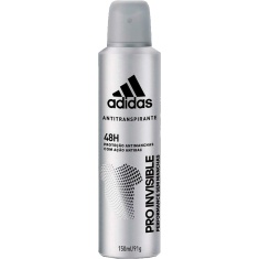 Desodorante Aerossol Invisible Masculino Adidas 150ml