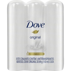 Desodorante Aerosol Dove Original 3X89g