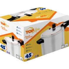 Panela de Pressão Polida Top Lar 4,5L