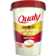 Requeijão Cremoso com Queijo Tradicional Qualy 200g