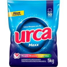 Lava Roupa em Pó Urca Maxx Sachê 5kg