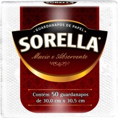 Guardanapo 30x30 5cm 1185 Sorella 50 un.