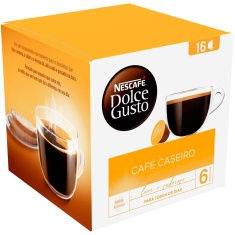 Cápsula Café Caseiro Nescafé Dolce Gusto 16 Unidades 128g