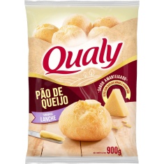 Pão de Queijo Congelado Lanche Amanteigado Qualy 900g