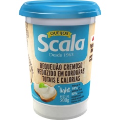 Requeijão Light Scala 200g