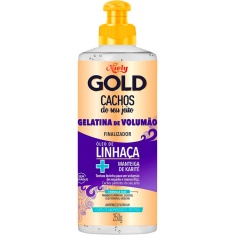 Finalizador Cachos do Seu Jeito Gelatina de Volumão Niely Gold 250g