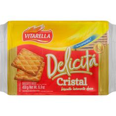 Biscoito Amanteigado Delicitá Cristal Vitarella 450g