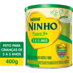 Composto Lácteo em Pó Ninho Fases 3+ Nestlé 400g