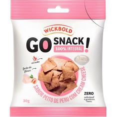 Snack Integral Peito de Peru com Cream Cheese Wickbold 30g