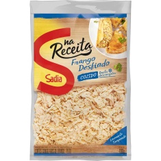 Peito de Frango Cozido Temperado Desfiado Congelado Sadia 400g