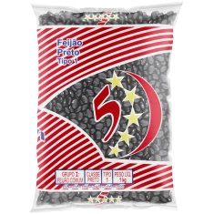 Feijão Preto Tipo 1 5 Estrelas 1Kg