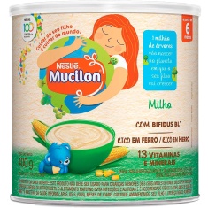 Cereal Infantil de Milho Mucilon 400g