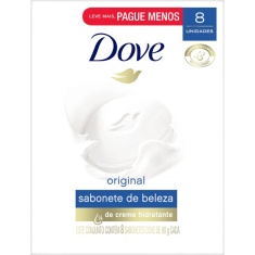 Sabonete Cremoso Dove 90g Leve mais Pague menos 8 Unidades