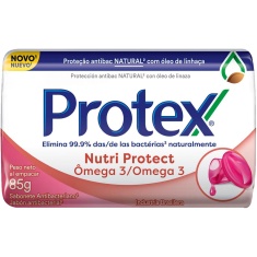 Sabonete em Barra Antibacteriano Protex Nutri Protect Ômega 3 85g