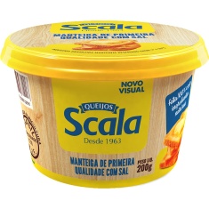 Manteiga c/ Sal Scala 200g